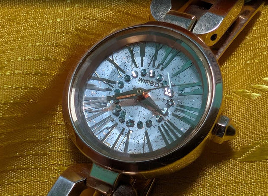 Pre-Owned Rare Wired by Seiko Watch – Artistic Crystal Dial – Designer Statement Piece
