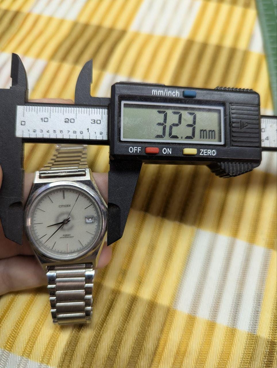 Vintage Pre-Owned Citizen Forma Eco-Drive 7820-H02888 Watch Silver Tone Bracelet Japan Movement Date