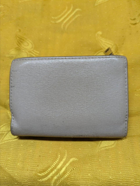 Pre-Owned Italian FURLA tri-fold wallet made of genuine leather
