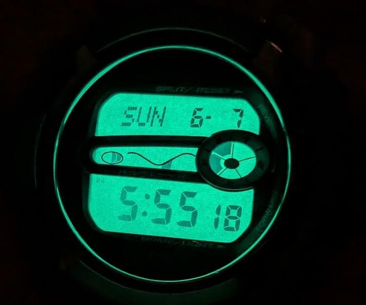 Vintage Pre-Owned Casio G-Shock DWX-110 Digital Watch WR200M Shock Resist Rare Y2K Gray Resin Working 47mm Japan