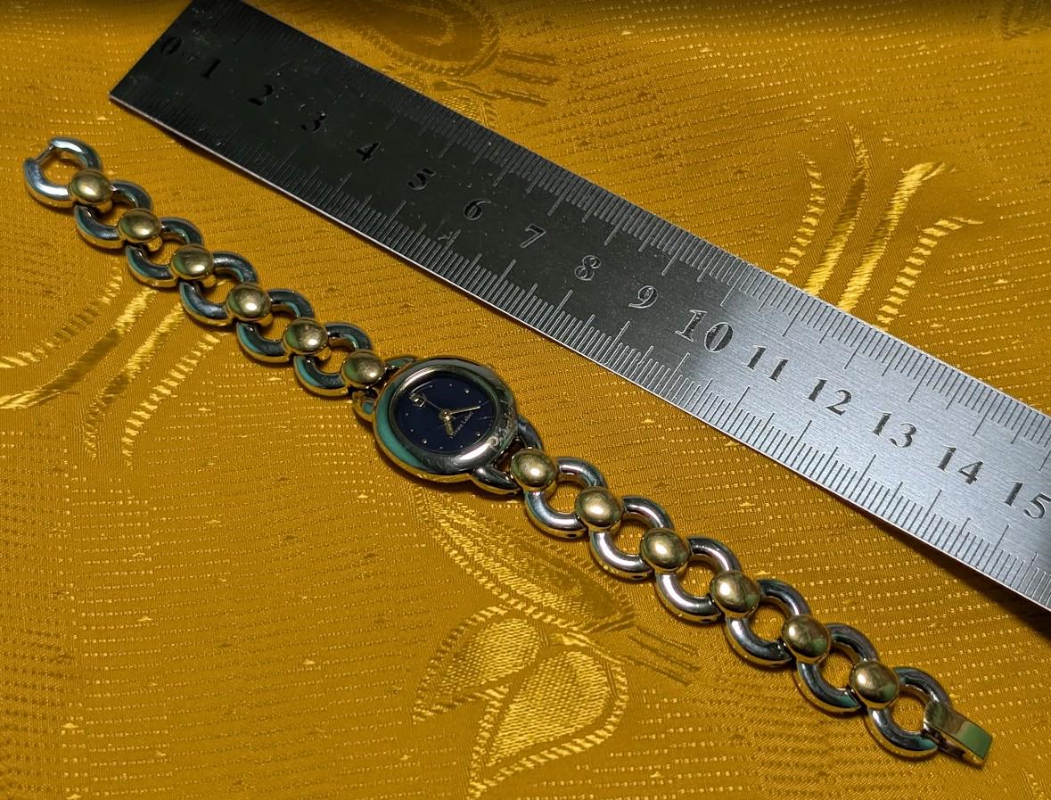 Rare Vintage Pre-Owned Private Label Y151-5A50 Ladies Watch Japan Designer Bracelet 20mm Working Quartz