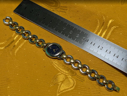 Rare Vintage Pre-Owned Private Label Y151-5A50 Ladies Watch Japan Designer Bracelet 20mm Working Quartz