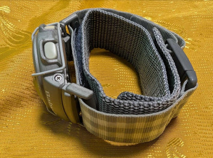 Casio Baby-G BG-350 Vintage Pre-Owned Digital Watch X-treme Shock Resist Grey Velcro Strap Y2K Sport Rare.New battery