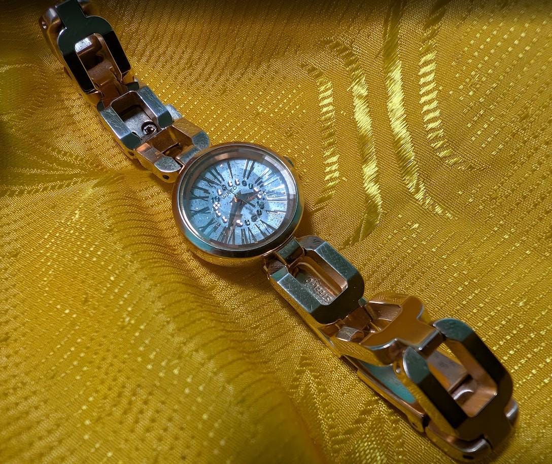 Pre-Owned Rare Wired by Seiko Watch – Artistic Crystal Dial – Designer Statement Piece