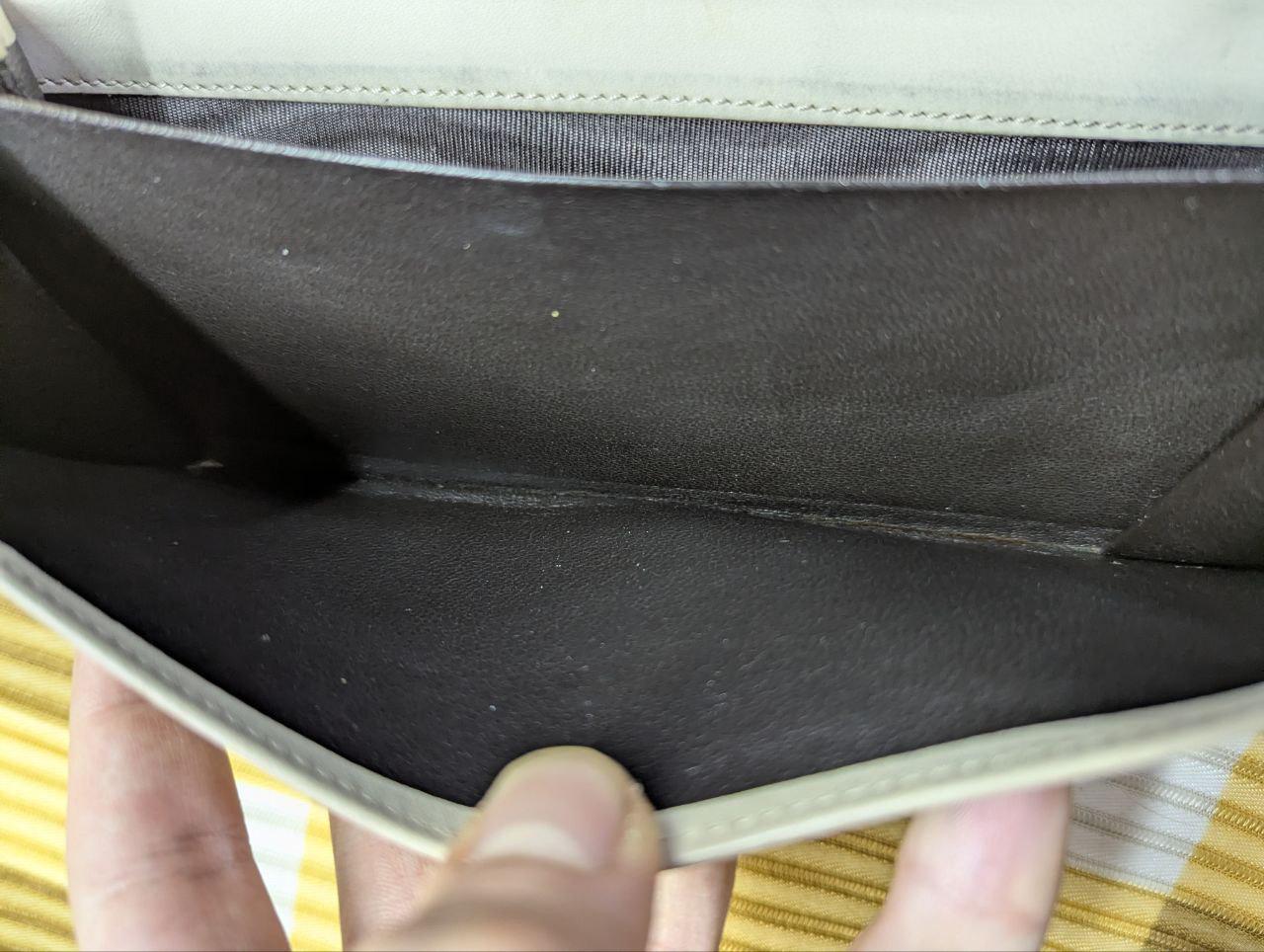 Vintage Pre-Owned Gucci GG Canvas Leather Wallet Beige Brown Monogram Wallet Designer Wallet Womens Wallet Authentic Italy