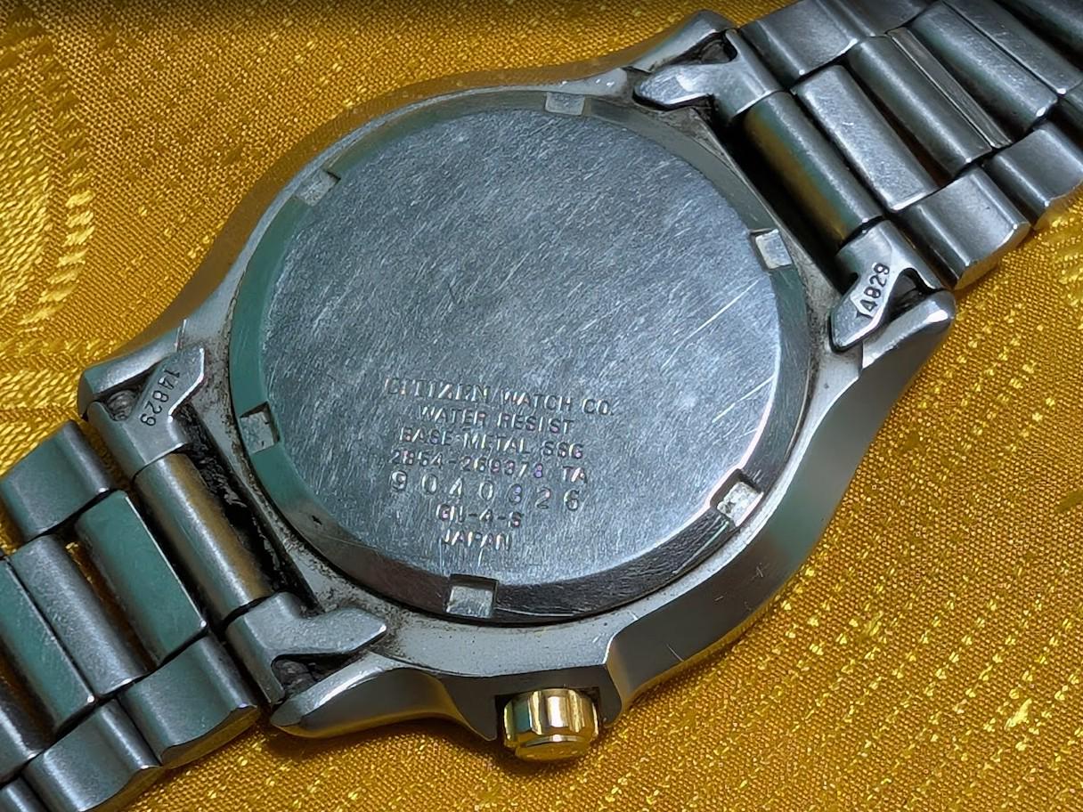 Rare Vintage Pre-Owned Citizen 200M Diver Quartz Watch 2854-259373 Japan 38mm For Repair
