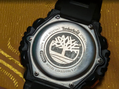 Pre-Owned Timberland 14260J Digital Watch 54mm WR100M Dual Time Sport Outdoor Watch Large Case Original Working