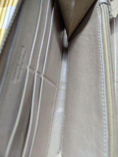 Authentic Vintage Pre-Owned Orobianco Long Wallet Made of Genuine Leather, Made in Italy