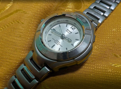 Vintage Pre-Owned Casio Baby-G G-MS MSG-502 Premium G-MS Series 40mm Steel Analog Watch New Battery Japan
