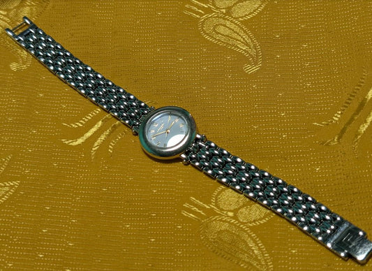 Vintage Pre-Owned Lancel Paris Ladies Watch 25mm Quartz Stainless Steel Bracelet Working Elegant Dress Watch