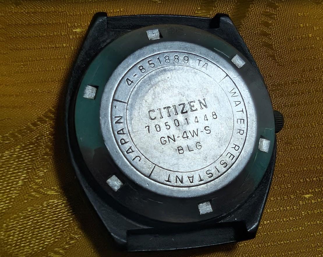 Vintage Pre-Owned Citizen Crystron 4-851889 Quartz Watch 35mm For Parts Repair Working Crown Rare Japan