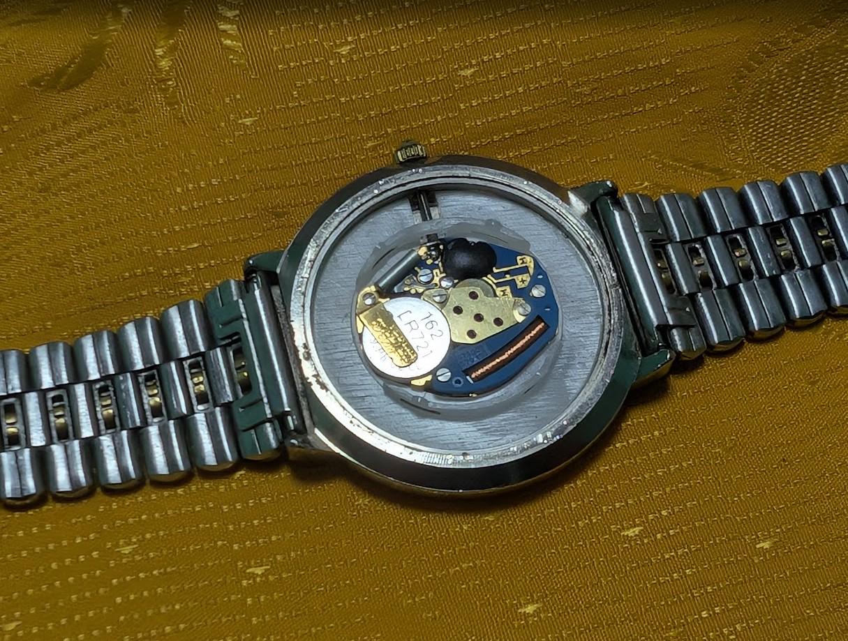 Vintage Pre-Owned Rowenta Henex S.A. Bienne Swiss Made Watch 33mm 7 Jewels New Battery Working