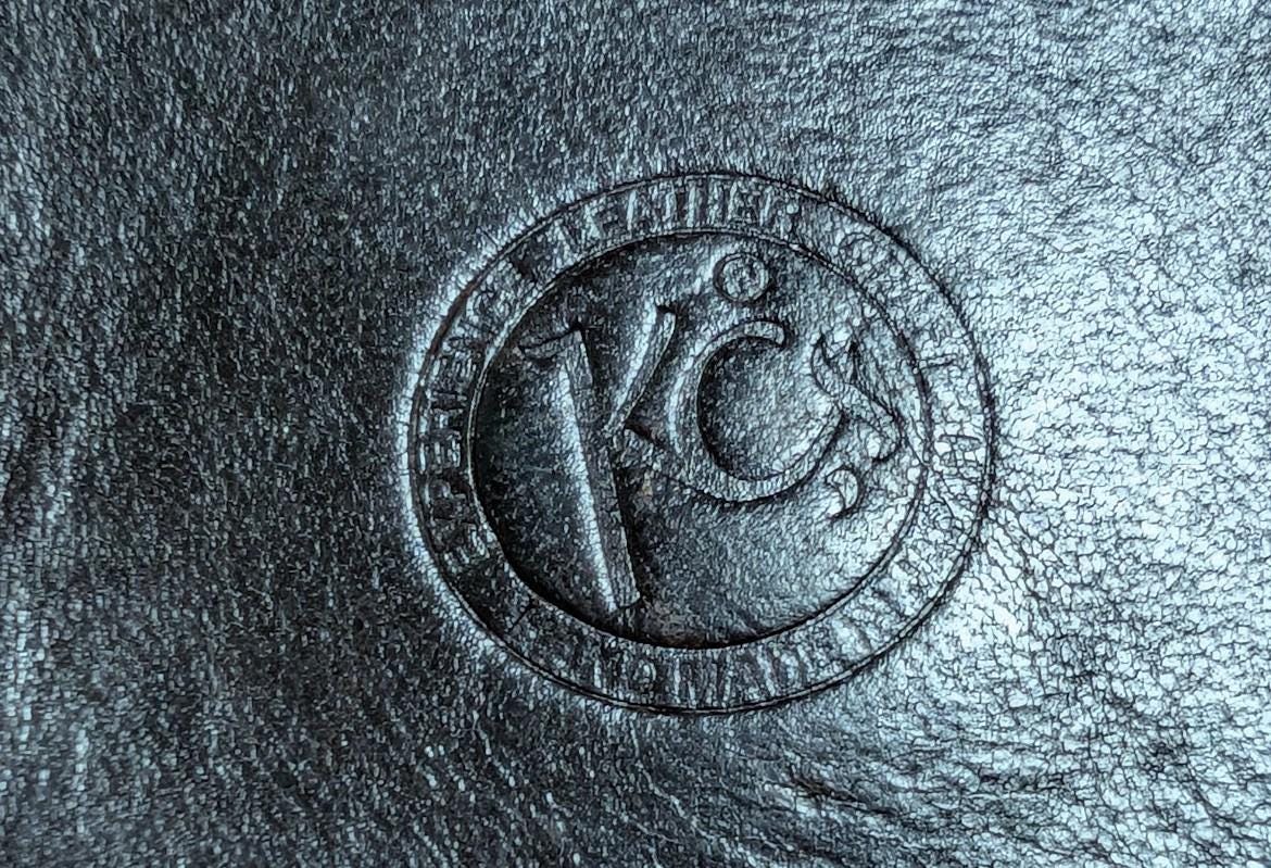 Vintage Pre-Owned Italian Leather Coin Purse – Vera Pelle – Handmade Artisan Wallet