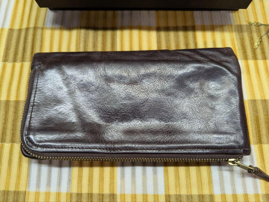 Yoshida & Co. Tokyo Porter Vintage Pre-Owned Long Wallet Leather Japan