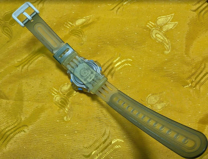 Casio Baby-G BG-370 vintage Pre-Owned transparent watch Y2K 90s aesthetic working digital Case 42mm. New Battery