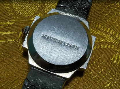 Vintage Pre-Owned Mary Mason Watch Bracelet 1990s Quartz Women Watch Silver Tone Rhinestone Bezel Jewelry Watch New Battery Working
