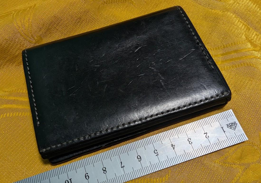 Paul Smith Vintage Pre-Owned Leather Wallet Black Classic Designer Bifold Rare Stylish Piece