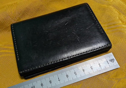 Paul Smith Vintage Pre-Owned Leather Wallet Black Classic Designer Bifold Rare Stylish Piece