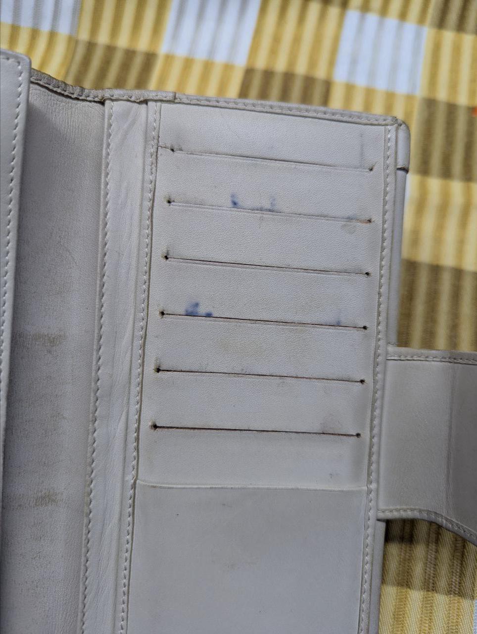 Vintage Pre-Owned Gucci GG Canvas Leather Wallet Beige Brown Monogram Wallet Designer Wallet Womens Wallet Authentic Italy