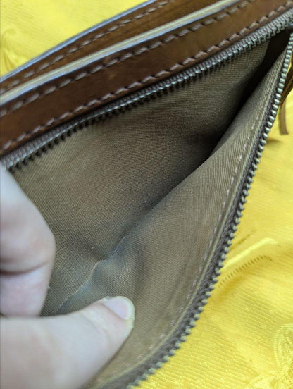 Pre-Owned BAGGY PORT Leather bi-fold Long wallet . Men's