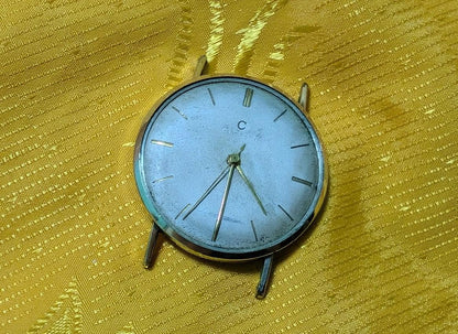 RARE Vintage Pre-Owned mid century 1960s CITIZEN Mechanical Watch (17 Jewels) – 14K Gold Filled – For Parts / Repair