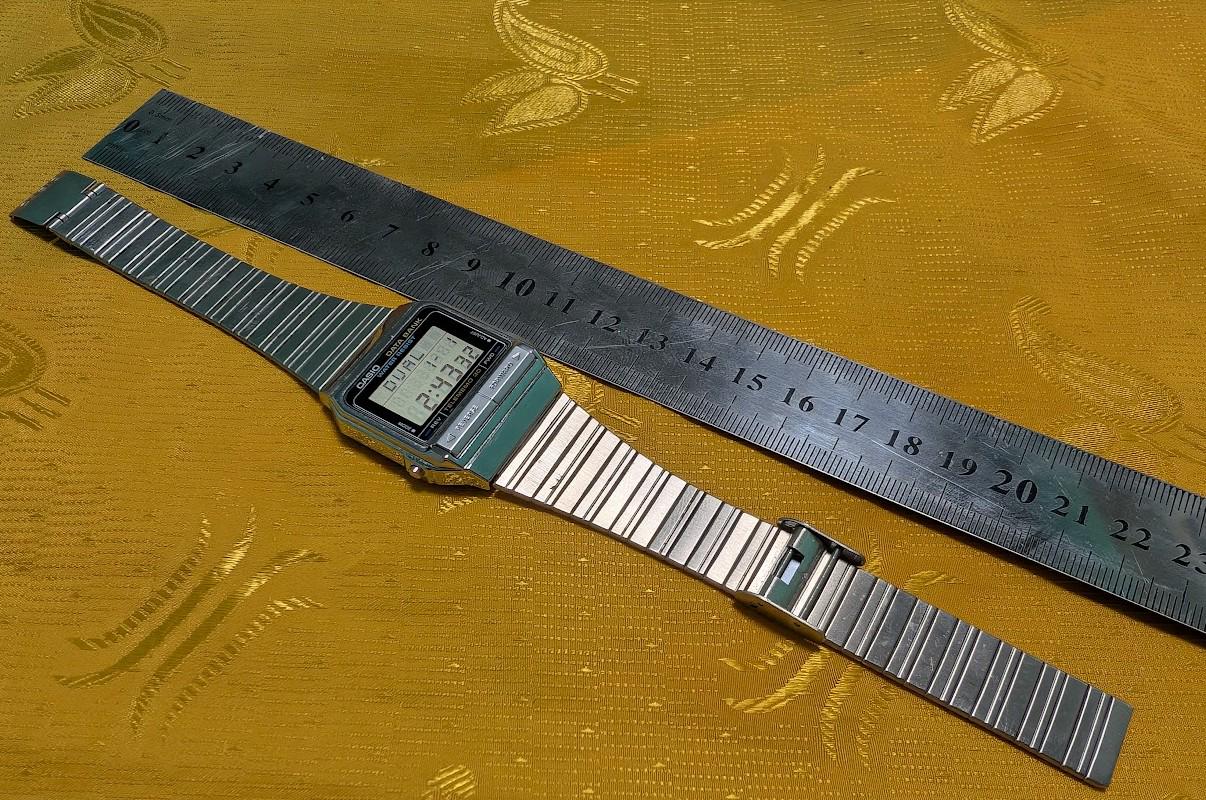 Vintage Pre-Owned Casio Data Bank DB-310 Telememo 30 Digital Watch New Battery Working Video Classic Calculator Era Rare