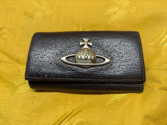 Authentic Vintage Pre-Owned Vivienne Westwood leather key holder 4 key