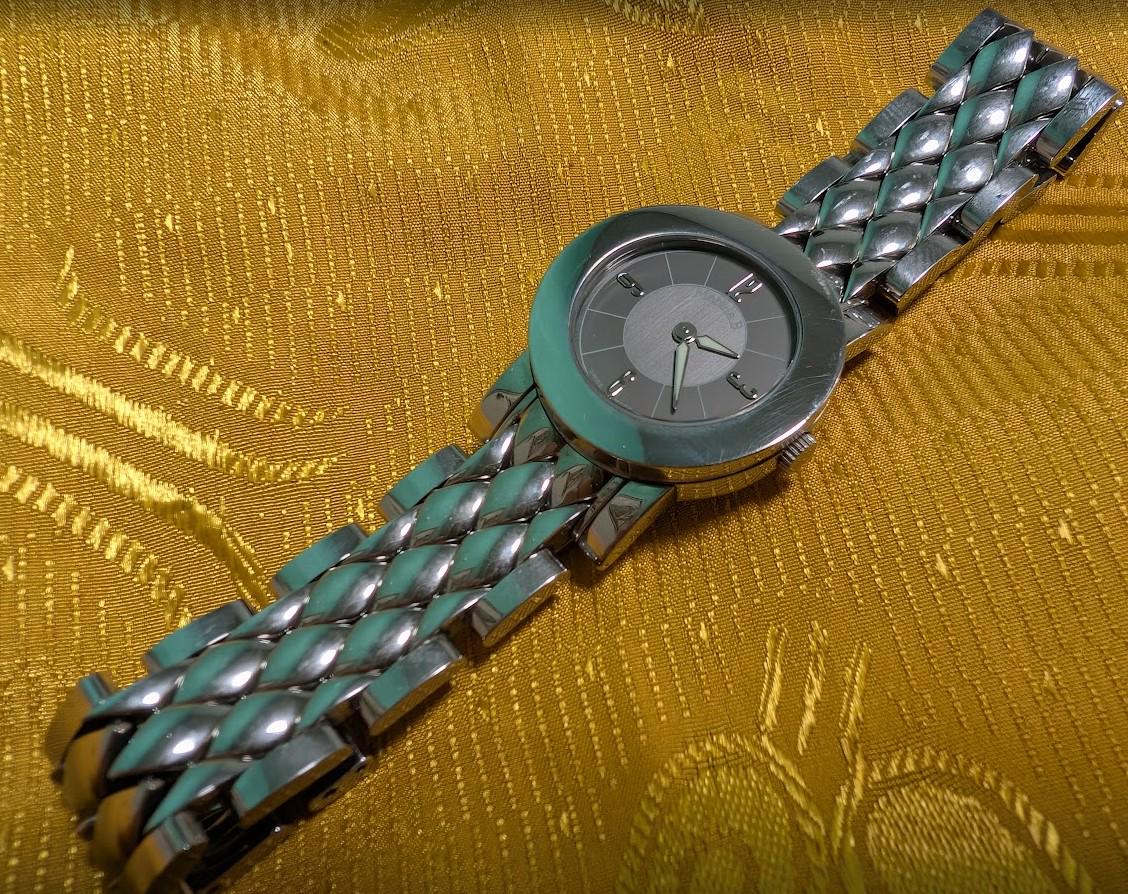 Pre-Owned Rare Marina B 3426 Swiss Made Women's Watch 27mm 6 Jewels Quartz Original Box Extra Bracelet Links New Battery Working