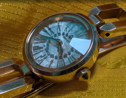 Pre-Owned Rare Wired by Seiko Watch – Artistic Crystal Dial – Designer Statement Piece