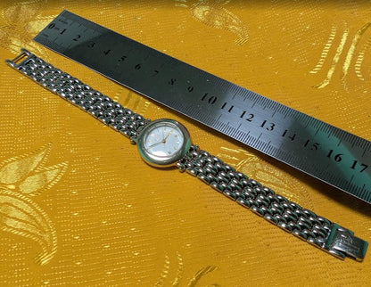 Vintage Pre-Owned Lancel Paris Ladies Watch 25mm Quartz Stainless Steel Bracelet Working Elegant Dress Watch