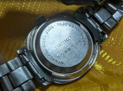 Vintage Pre-Owned Seiko Seikomatic Lady 2505-7030 Automatic Watch 25mm Original Seiko Bracelet 21 Jewels Date Working Video Japan