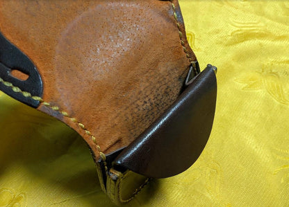 Vintage Pre-Owned Italian Leather Coin Purse – Vera Pelle – Handmade Artisan Wallet