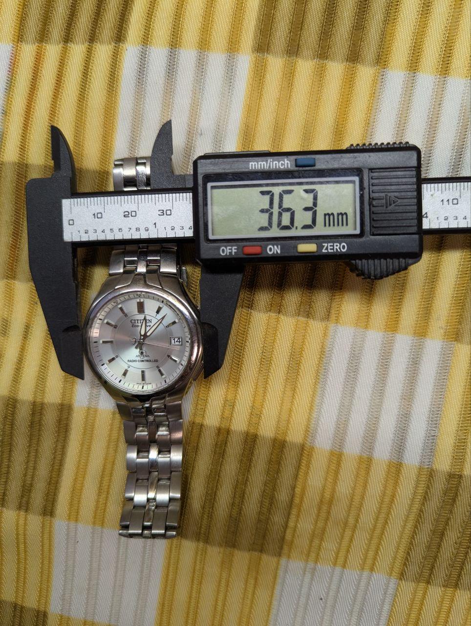 Vintage Pre-Owned Rare Citizen Attesa H410-T007627 Eco-Drive Duratect Titanium JDM Radio Controlled Watch