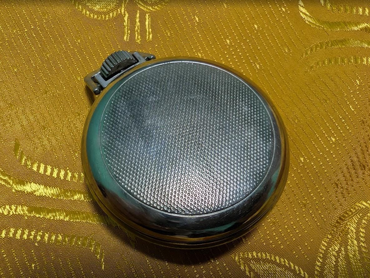 Westclox Scotty Pocket Watch 50mm Vintage Pre-Owned Mechanical Small Seconds Made in USA Classic Antique Timepiece