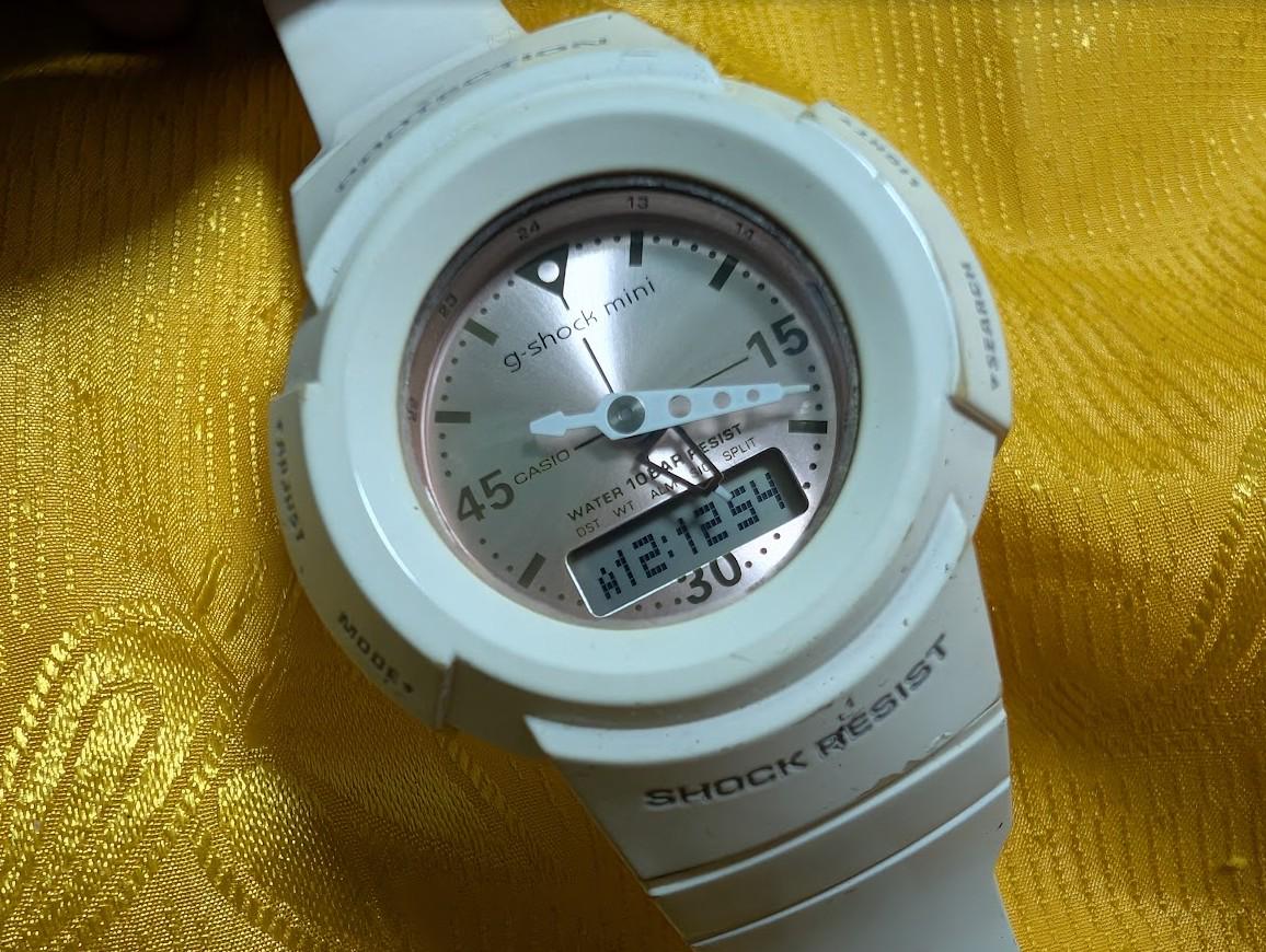 Pre-Owned Authentic Casio G-Shock Mini GMN-50. Case 40mm.New battery
