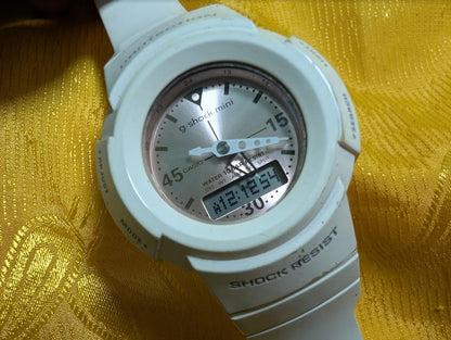 Pre-Owned Authentic Casio G-Shock Mini GMN-50. Case 40mm.New battery