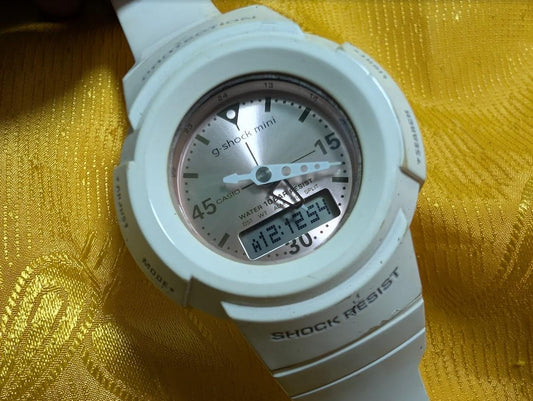 Pre-Owned Authentic Casio G-Shock Mini GMN-50. Case 40mm.New battery