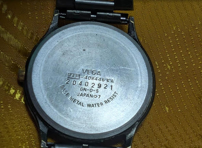 Vintage Pre-Owned Junction Vega 408446 Japan Watch 32mm Rare Original Bracelet New Battery Running Video Classic Roman Dial