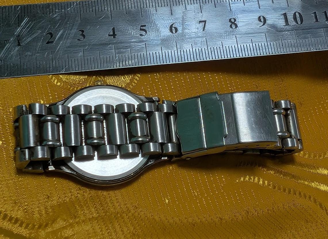 Vintage Pre-Owned Junction Vega 408446 Japan Watch 32mm Rare Original Bracelet New Battery Running Video Classic Roman Dial