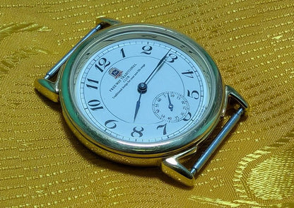 Citizen 6045 Vintage Pre-Owned Dress Watch Small Seconds Breguet Style White Dial Classic Elegant Quartz Japan .case 30mm.New Battery
