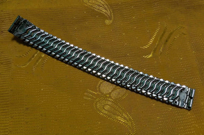 Vintage Pre-Owned BAMBI E4097 Stainless Steel Expansion Watch Band – Japan