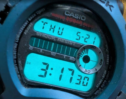 Vintage Pre-Owned Casio G-Shock DW-004 Xtreme 1826 Digital Watch 50mm Y2K Japan Working Rare