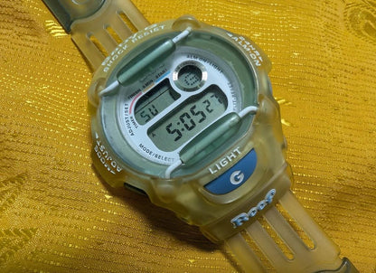 Casio Baby-G BG-370 vintage Pre-Owned transparent watch Y2K 90s aesthetic working digital Case 42mm. New Battery