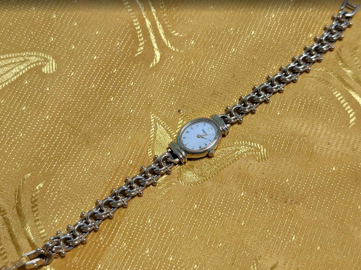 Rare Vintage Pre-Owned Citizen Elegance 2200-241266 Ladies Quartz Watch Original Bracelet White Dial Japan Working Dress Watch