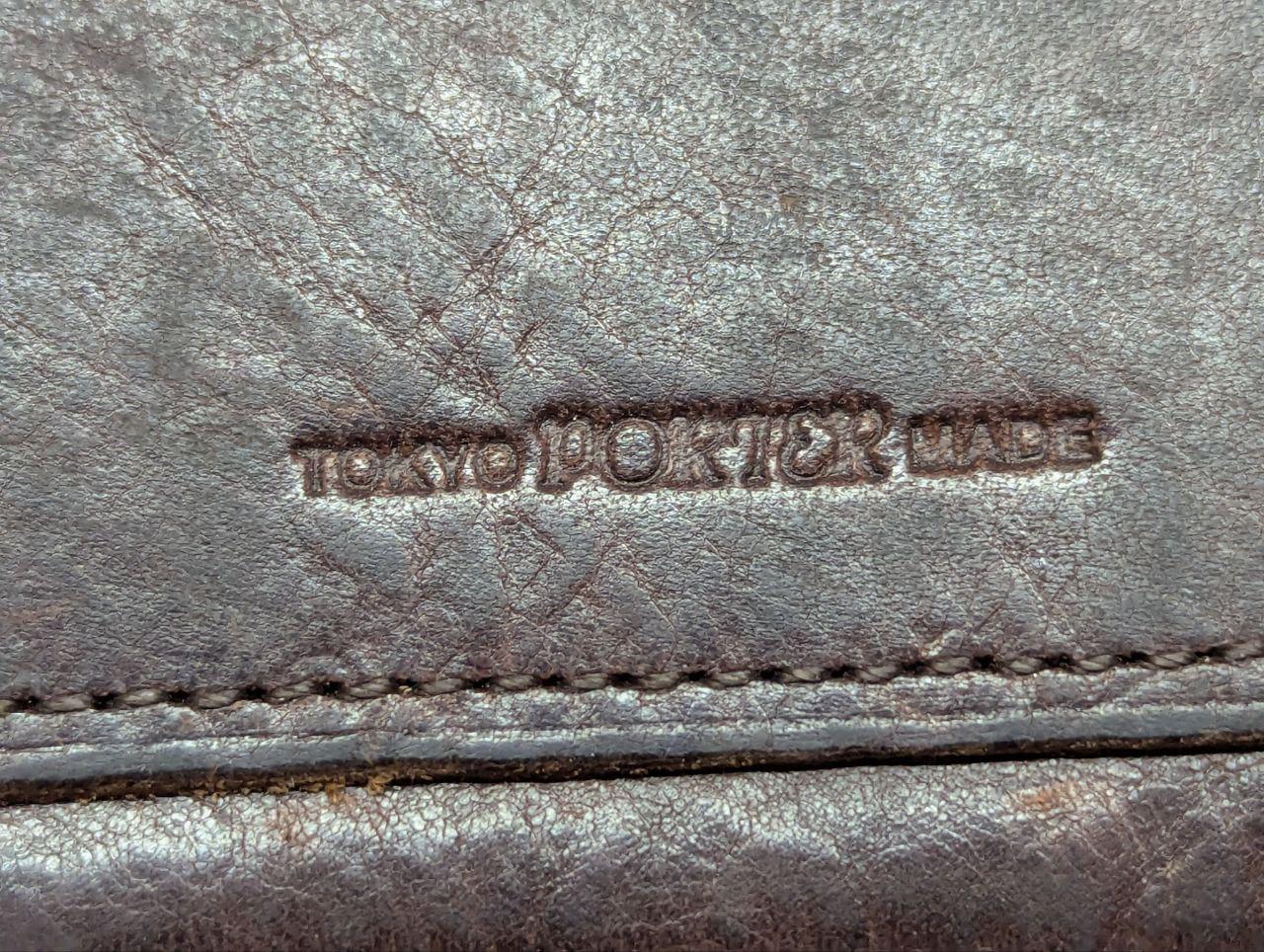 Yoshida & Co. Tokyo Porter Vintage Pre-Owned Long Wallet Leather Japan