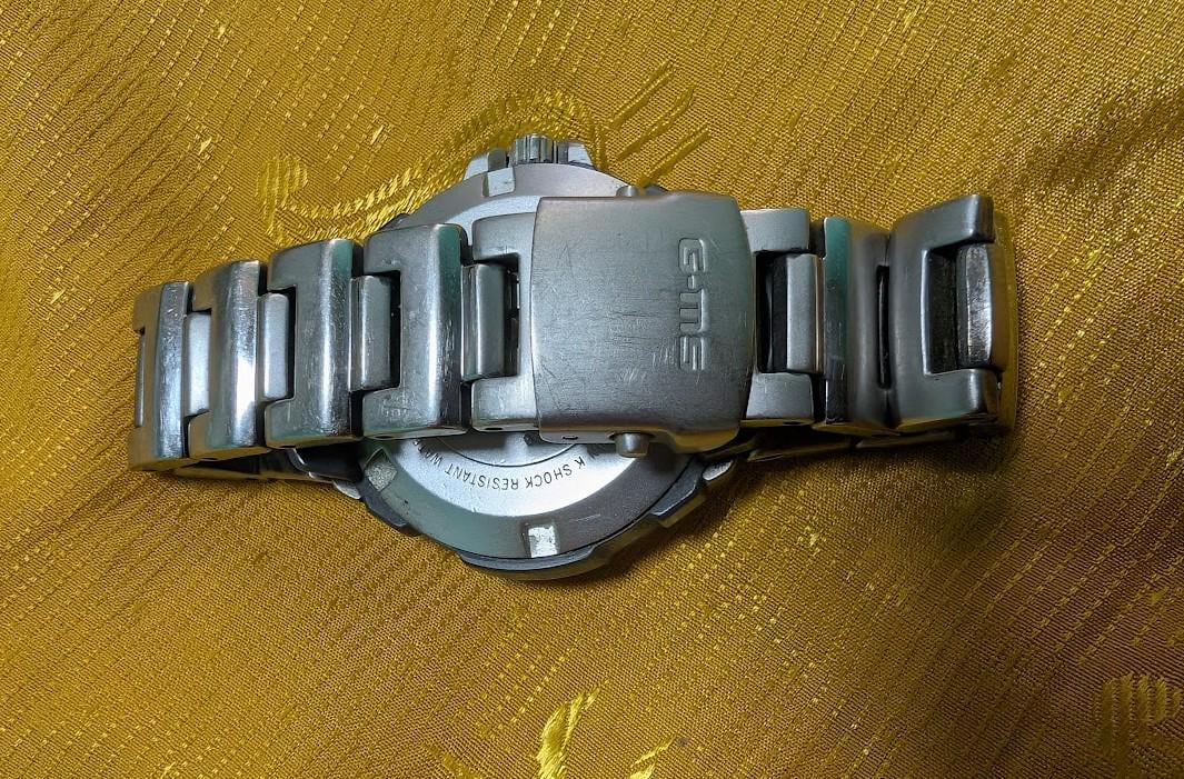 Vintage Pre-Owned Casio Baby-G G-MS MSG-502 Premium G-MS Series 40mm Steel Analog Watch New Battery Japan
