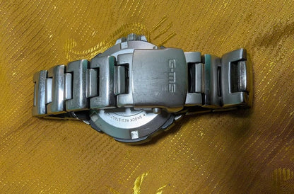 Vintage Pre-Owned Casio Baby-G G-MS MSG-502 Premium G-MS Series 40mm Steel Analog Watch New Battery Japan
