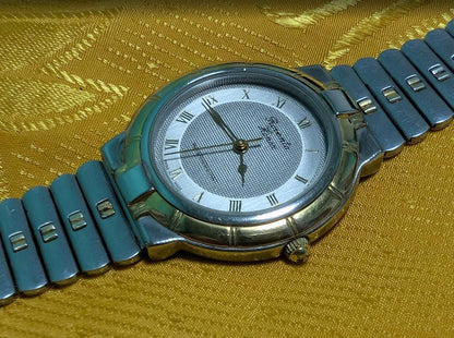 Vintage Pre-Owned Rowenta Henex S.A. Bienne Swiss Made Watch 33mm 7 Jewels New Battery Working