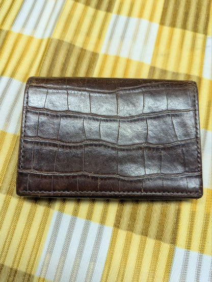 Pre-Owned RARE PAUL SMITH Leather bifold Wallet Card Holder