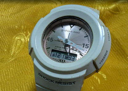 Pre-Owned Authentic Casio G-Shock Mini GMN-50. Case 40mm.New battery